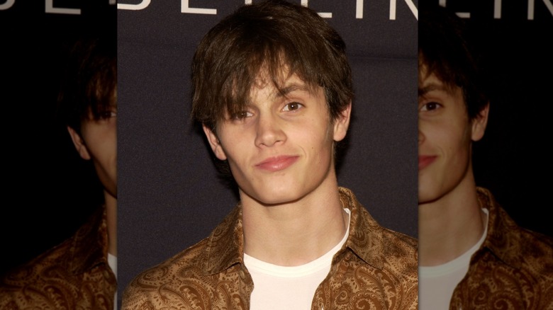 Young Penn Badgley on the red carpet