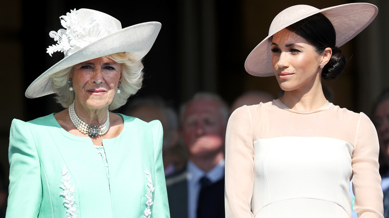 Queen Camilla and Meghan Markle