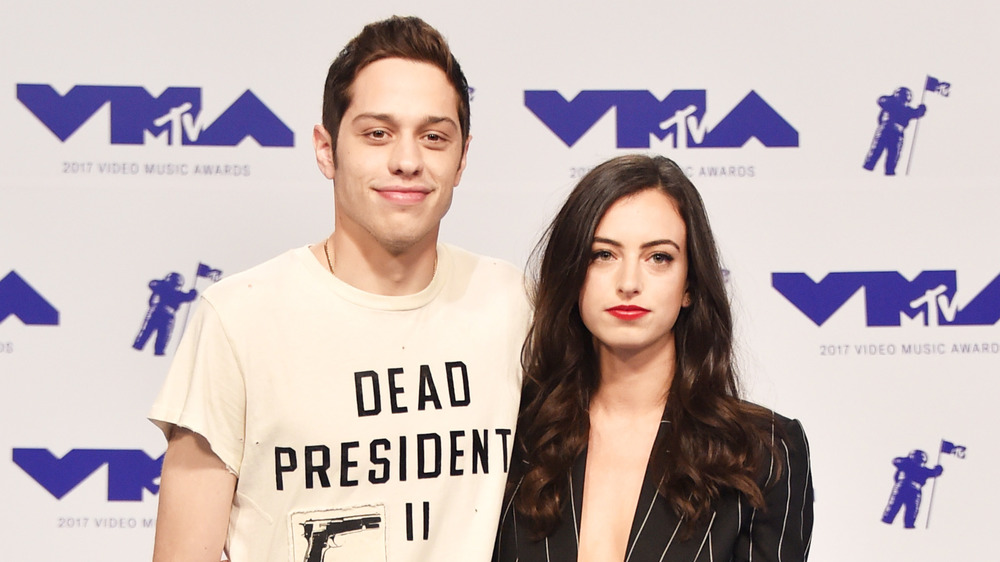 Pete Davidson with Cazzie David