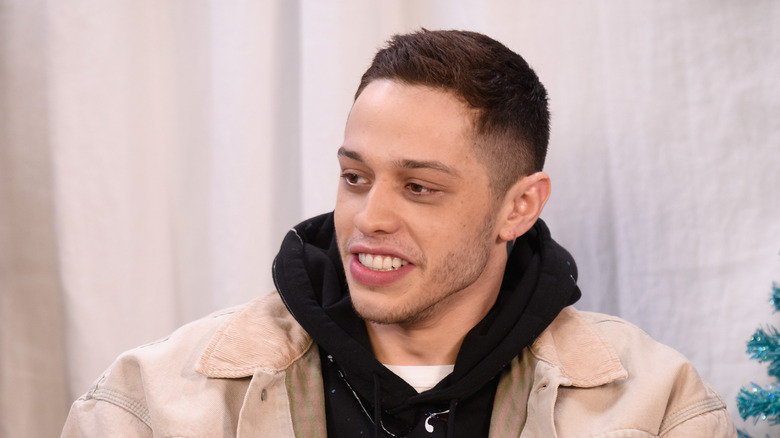 Pete Davidson talking