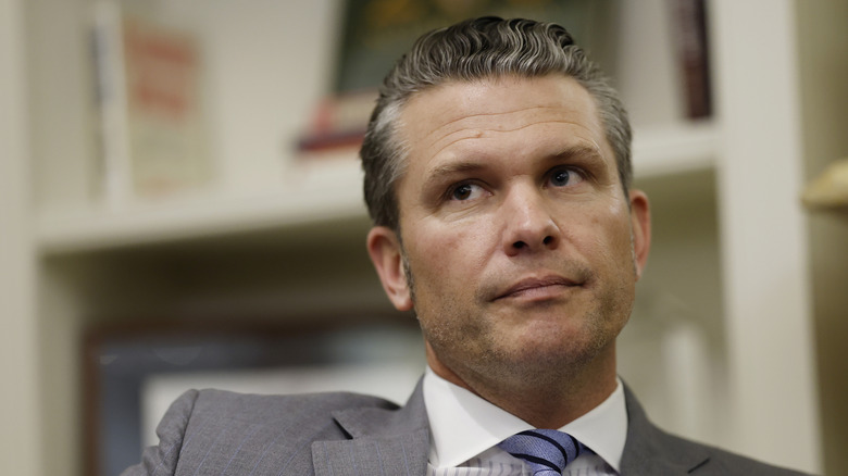 Pete Hegseth at the U.S. Capitol