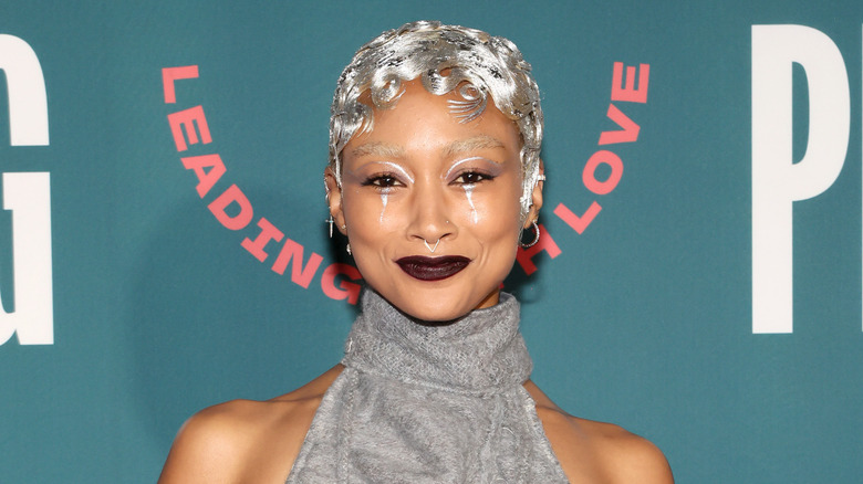 Tati Gabrielle smiling at PFLAG 50th Anniversary Gala