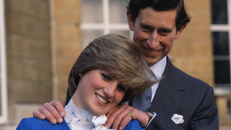 Charles and Diana's engagement photo