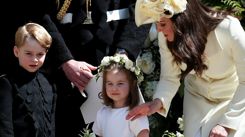 Kate, George, and Charlotte