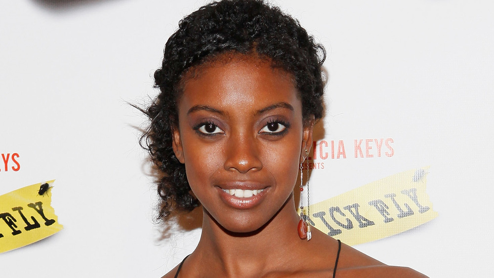 Condola Rashad smiling