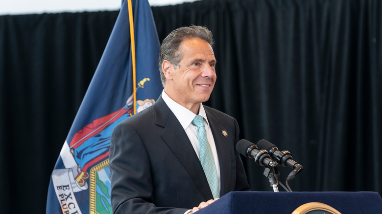 Andrew Cuomo smiling