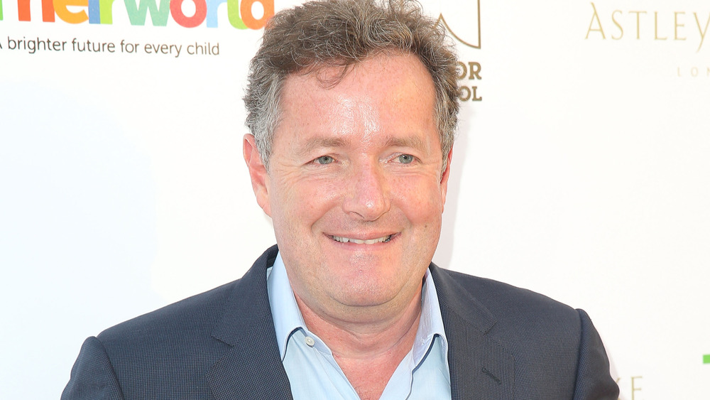 Piers Morgan on the red carpet 