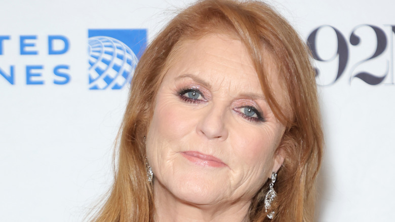 Sarah Ferguson smiling