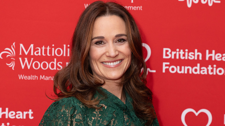 Pippa Middleton smiling