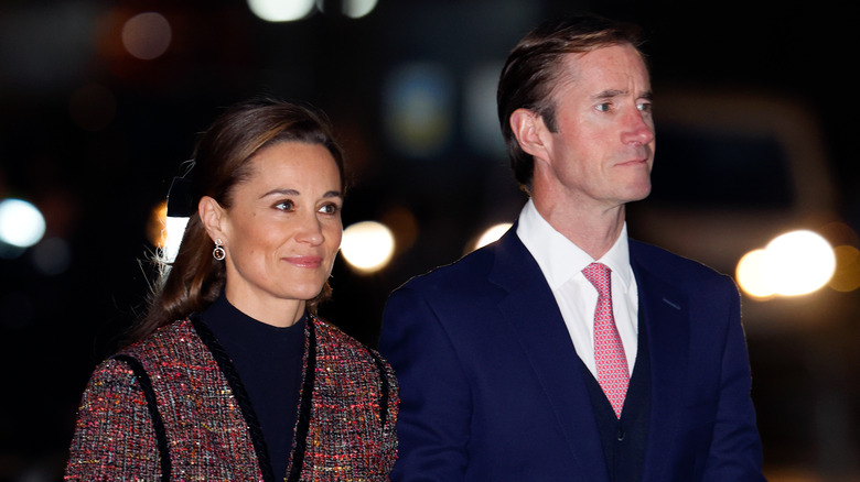 James Matthews and Pippa Middleton at an event together