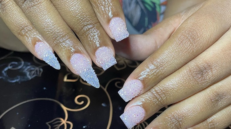 Pixie dust nails