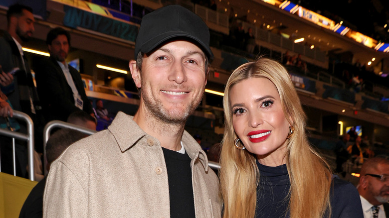 Jared Kushner and Ivanka Trump smiling