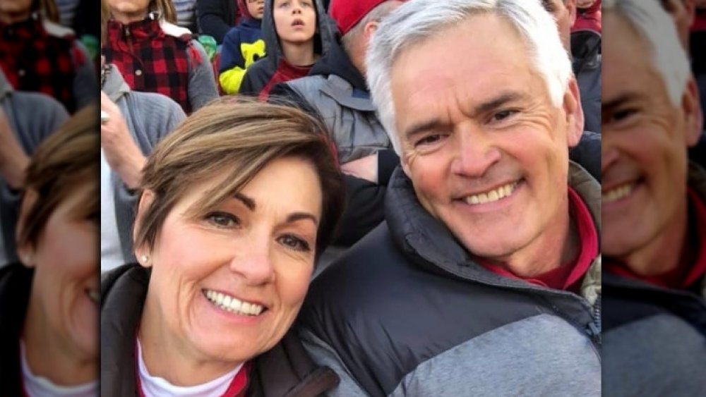 politician Kim Reynolds and her husband, Kevin Reynolds