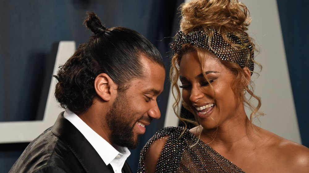 pop star Ciara and husband Russel Wilson