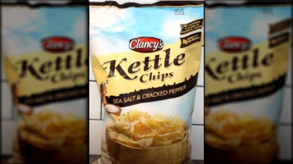 Clancy's Sea Salt and Cracked Pepper Kettle Chips