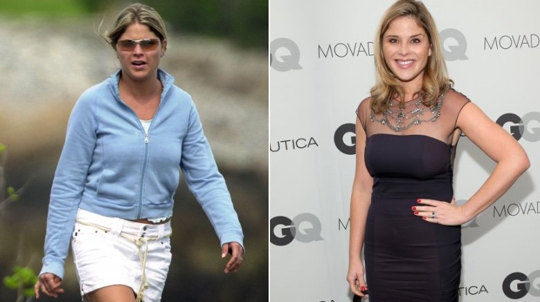 Jenna Bush Hager then and now