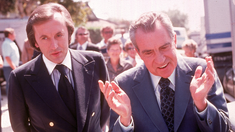 David Frost and Richard Nixon