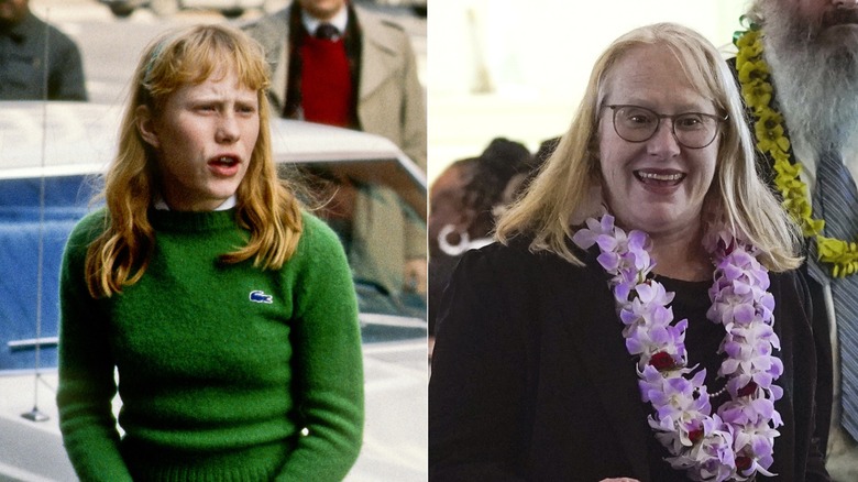 Amy Carter then and now