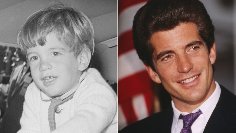 JFK Jr. then and now