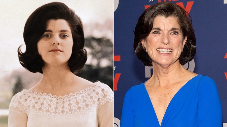 Luci Baines Johnson then and now