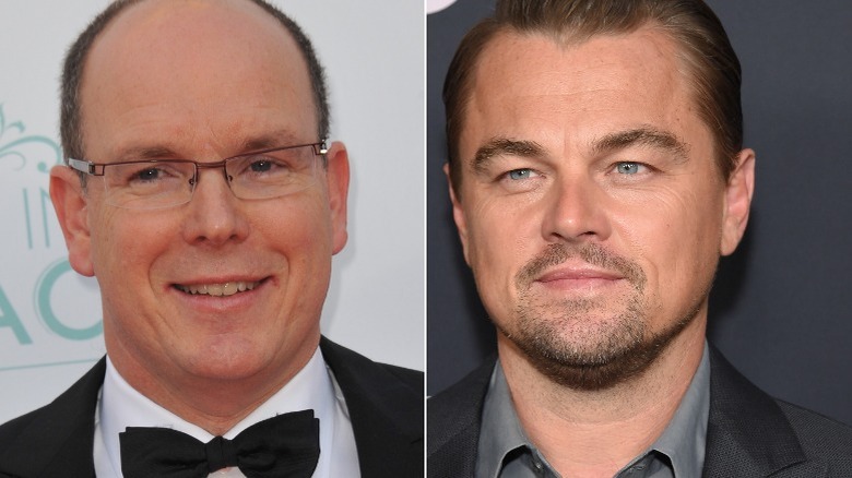 Prince Albert II and Leonardo DiCaprio