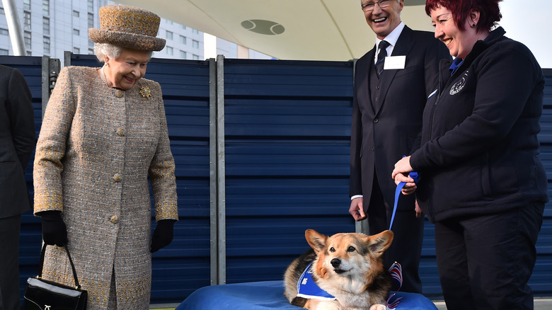 Queen Elizabeth II at a royal event 