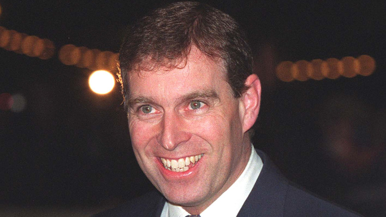 Prince Andrew smiling 