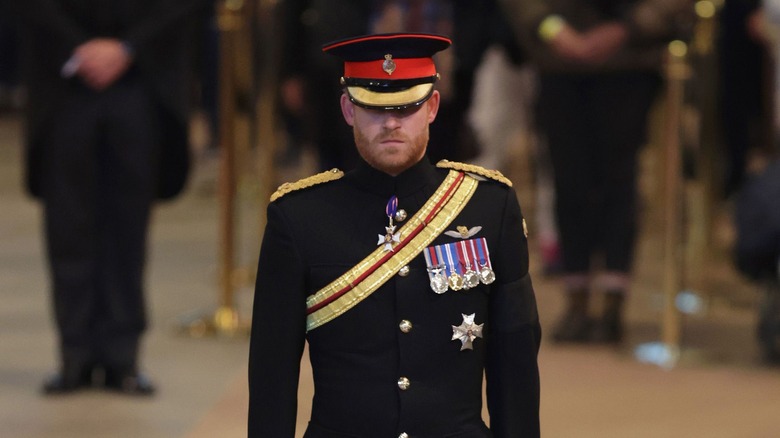 Prince Harry in uniform 