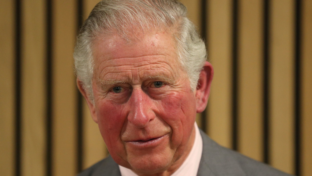 Prince Charles talking