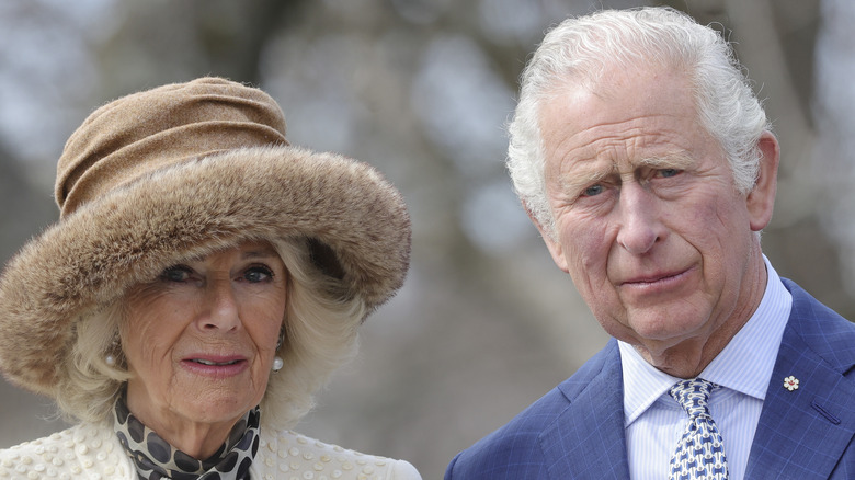 Prince Charles and Camilla Parker Bowles attend an event