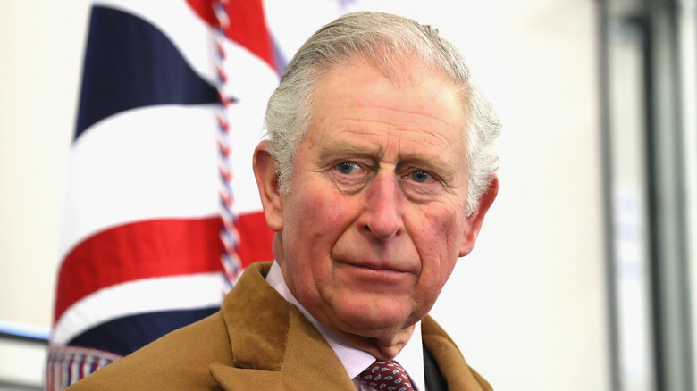 Prince Charles attends an event.
