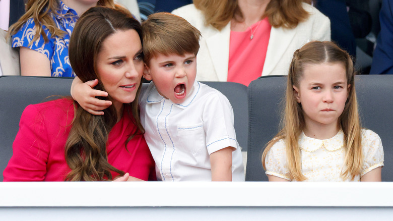 Kate Middleton, Princess Charlotte and Prince Louis