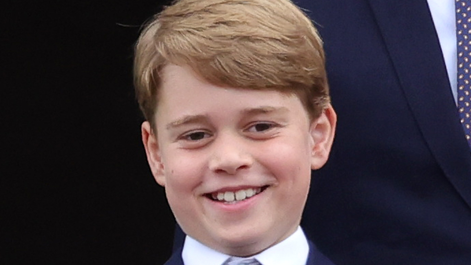 Prince George Has A Mischievous Moment On His Way Back From The Queens 