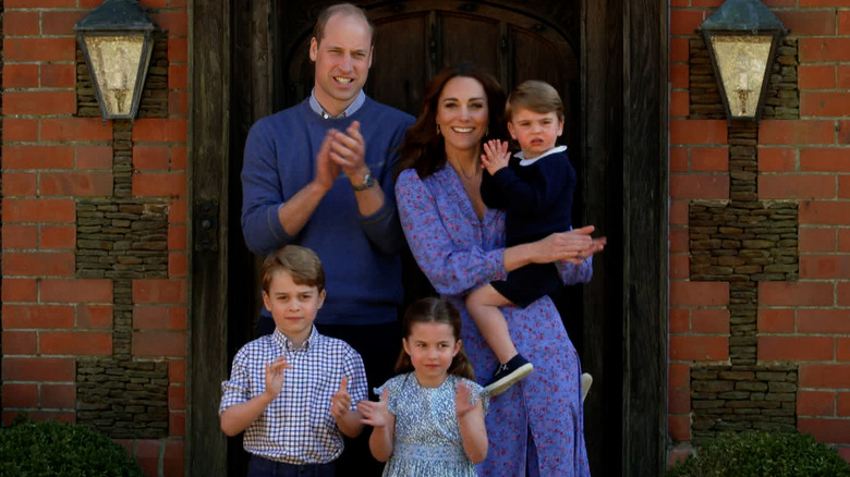 Prince William and Kate family photo