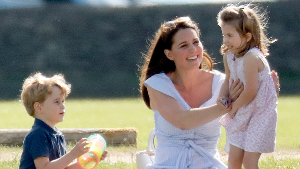 The Cambridge Family laughing