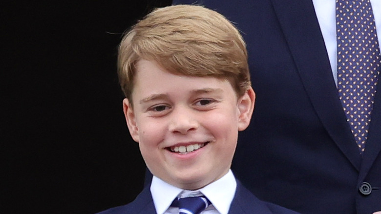 Prince George smiling