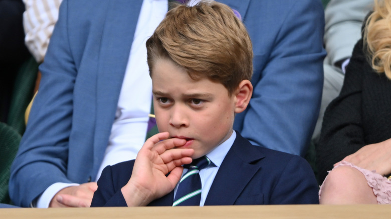 Prince George hand