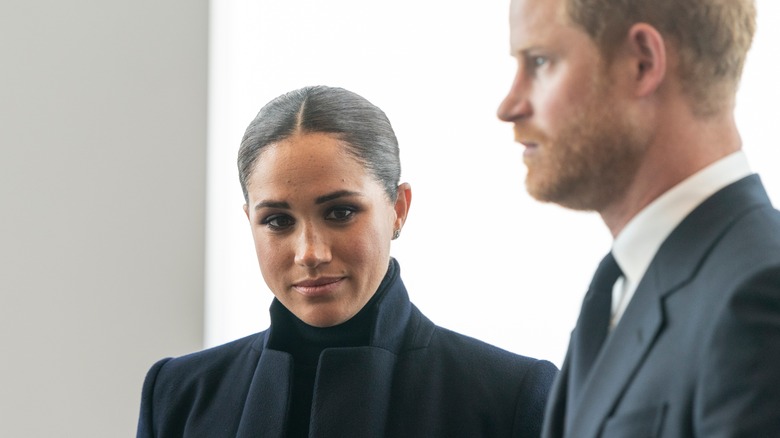 Meghan Markle pictured with Prince Harry 