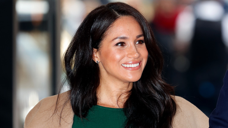 Meghan Markle smiling