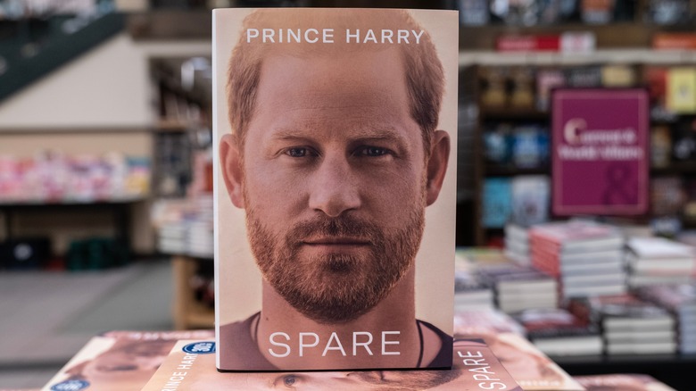 Prince Harry's "Spare" in bookstore