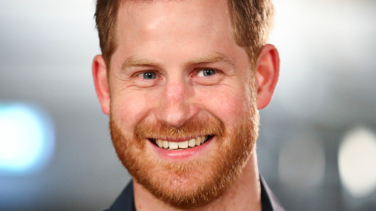 Prince Harry pictured in LA Rams locker room holding Super Bowl trophy  after watching game with Eugenie