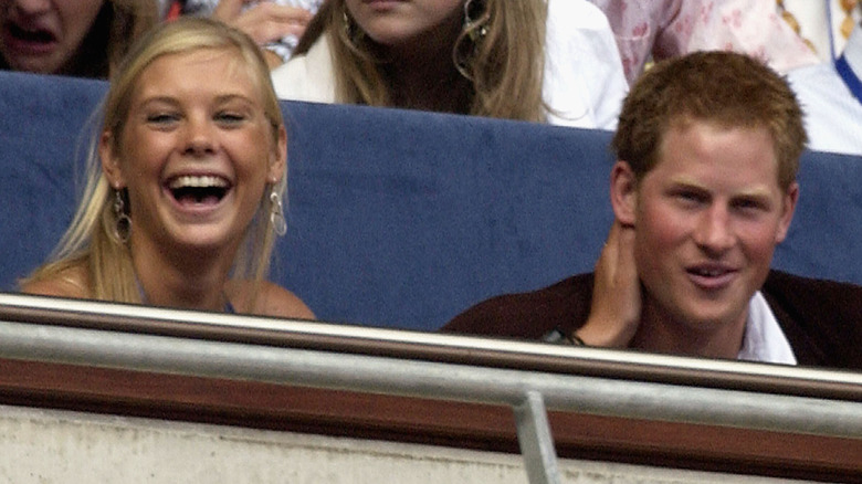 Prince Harry and Chelsy Davy together