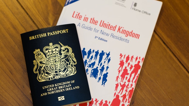 British passport and Life in the UK