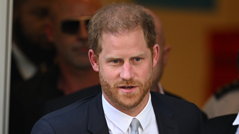 Prince Harry in a suit