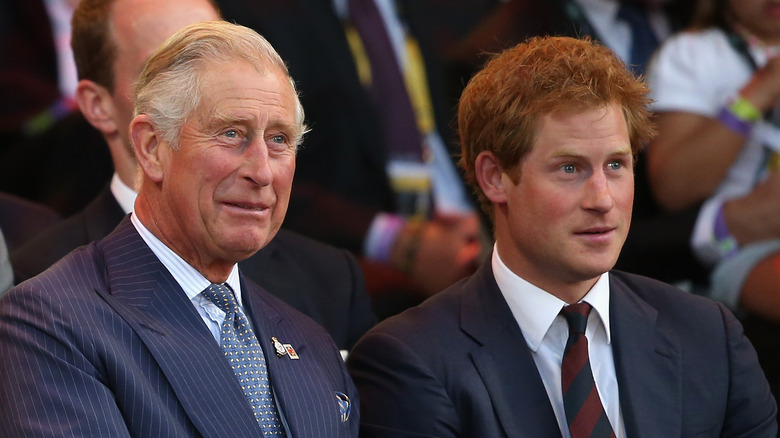 Prince Charles and Prince Harry