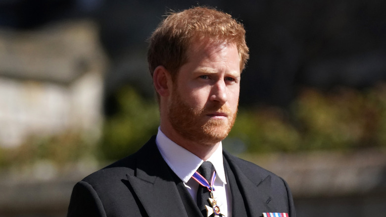 Prince Harry during a public outing