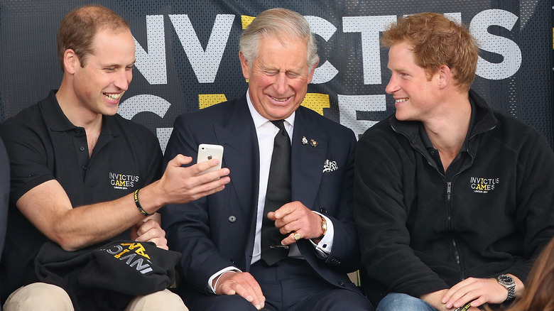 Prince William, Prince Charles, Prince Harry