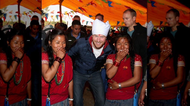 Prince Harry in Nepal 