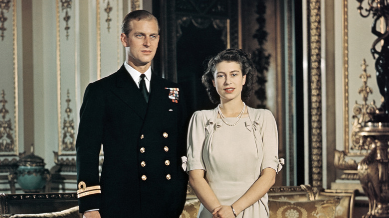 Philip of Greece and Denmark, Princess Elizabeth