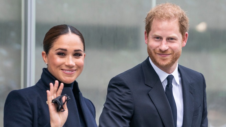 Meghan Markle with Prince Harry